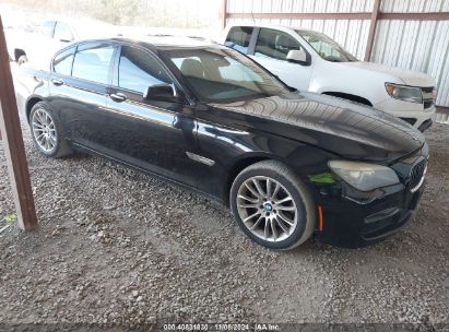 2011 BMW 740I Black  Gasoline WBAKA4C55BC612701 photo #1