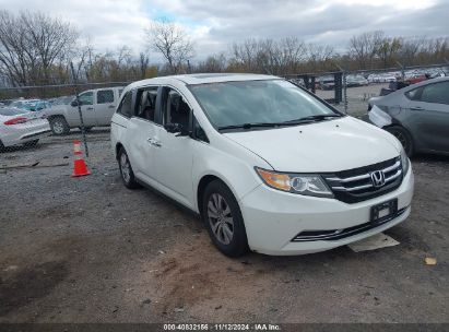 2015 HONDA ODYSSEY EX-L White  Gasoline 5FNRL5H64FB106529 photo #1