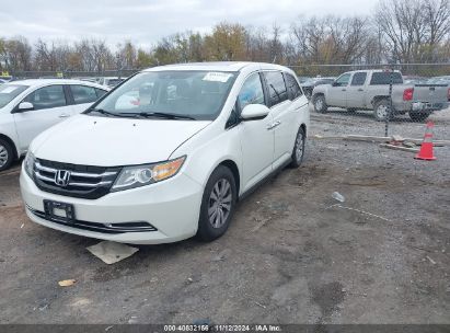 2015 HONDA ODYSSEY EX-L White  Gasoline 5FNRL5H64FB106529 photo #3