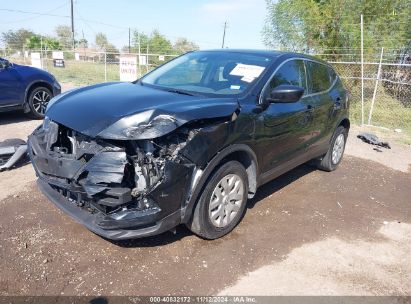 2020 NISSAN ROGUE SPORT S FWD XTRONIC CVT Black  Gasoline JN1BJ1CV7LW282497 photo #3