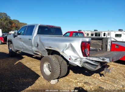 2022 GMC SIERRA 3500HD 4WD  LONG BED DENALI Silver  Diesel 1GT49WEY6NF257600 photo #4