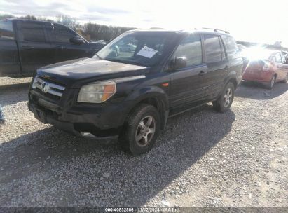 2007 HONDA PILOT EX-L Black  Gasoline 5FNYF18547B022098 photo #3