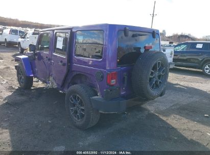 2018 JEEP WRANGLER JK UNLIMITED ALTITUDE 4X4 Purple  Flexible Fuel 1C4HJWEG7JL883734 photo #4