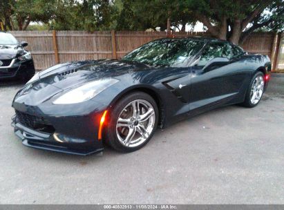 2016 CHEVROLET CORVETTE STINGRAY 2LT Blue coupe gas 1G1YD2D72G5103260 photo #3