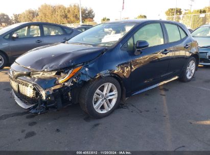 2022 TOYOTA COROLLA SE Blue  Gasoline JTND4MBE8N3181128 photo #3