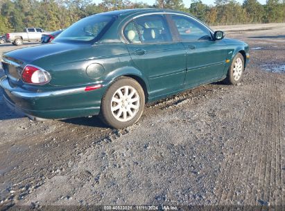 2003 JAGUAR X-TYPE 2.5 Green  Gasoline SAJEA51D03XD34143 photo #4