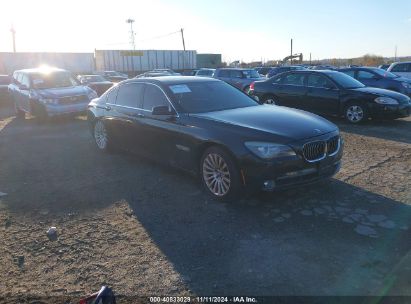 2012 BMW 750LI XDRIVE Black  Gasoline WBAKC8C51CC434725 photo #1