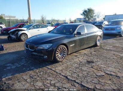 2012 BMW 750LI XDRIVE Black  Gasoline WBAKC8C51CC434725 photo #3