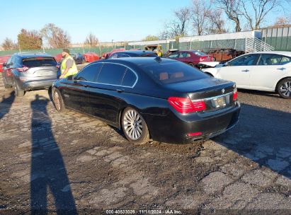 2012 BMW 750LI XDRIVE Black  Gasoline WBAKC8C51CC434725 photo #4