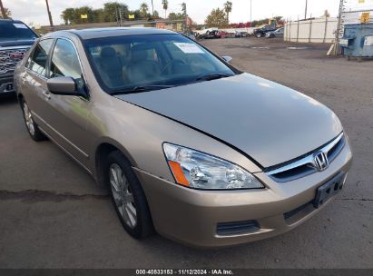 2007 HONDA ACCORD 3.0 EX Gold  Gasoline 1HGCM66857A012426 photo #1