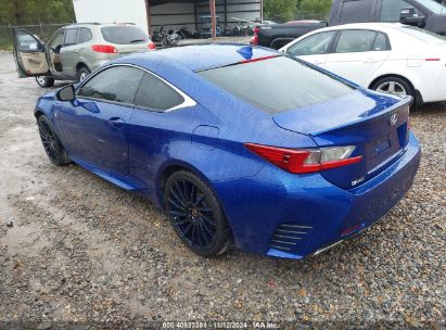 2016 LEXUS RC 350 Blue  Gasoline JTHSE5BC5G5006998 photo #4