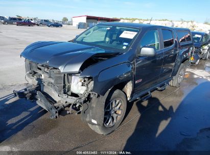 2016 GMC CANYON SLE Gray  Gasoline 1GTG6CE33G1112703 photo #3