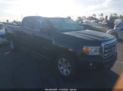 2016 GMC CANYON SLE Black  Gasoline 1GTG5CE31G1258939 photo #1