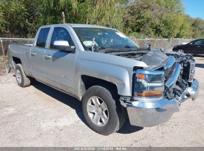 2018 CHEVROLET SILVERADO 1500 1LT Silver  Gasoline 1GCRCREC0JZ127785 photo #1