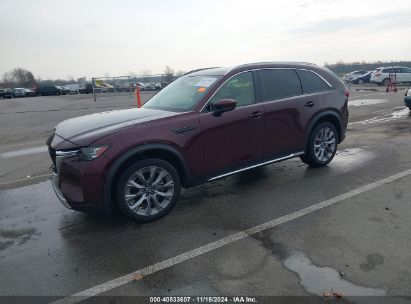 2024 MAZDA CX-90 3.3 TURBO PREMIUM Burgundy  Gasoline JM3KKDHD4R1112493 photo #3