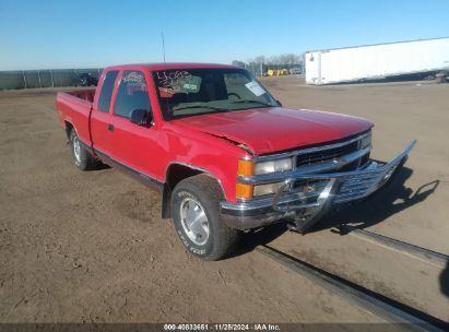 1997 CHEVROLET K1500 FLEETSIDE Red  Gasoline 2GCEK19R6V1249311 photo #1