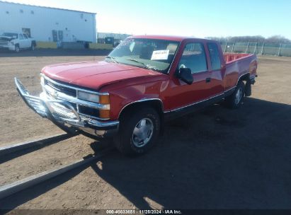 1997 CHEVROLET K1500 FLEETSIDE Red  Gasoline 2GCEK19R6V1249311 photo #3