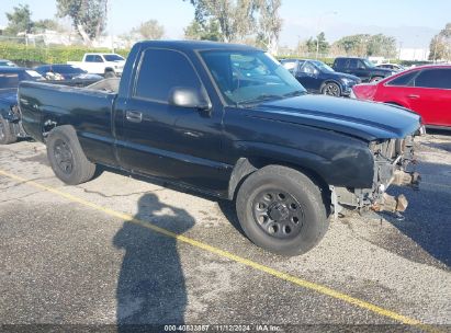 2005 CHEVROLET SILVERADO 1500 WORK TRUCK Black  Gasoline 1GCEC14X85Z287956 photo #1