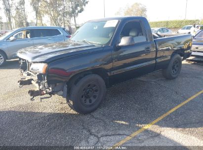 2005 CHEVROLET SILVERADO 1500 WORK TRUCK Black  Gasoline 1GCEC14X85Z287956 photo #3