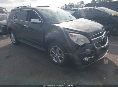 2015 CHEVROLET EQUINOX LTZ Black  Flexible Fuel 2GNALDEK7F1137387 photo #1