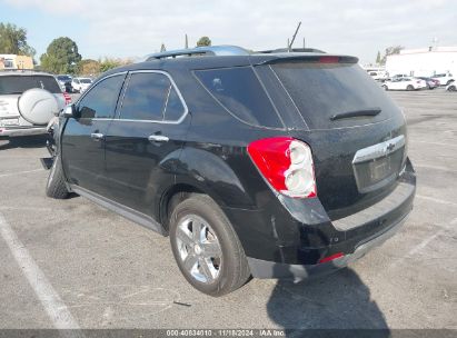 2015 CHEVROLET EQUINOX LTZ Black  Flexible Fuel 2GNALDEK7F1137387 photo #4