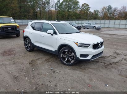 2020 VOLVO XC40 T5 MOMENTUM White  Gasoline YV4162UK9L2343082 photo #1