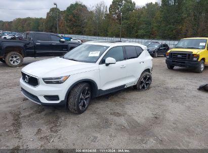 2020 VOLVO XC40 T5 MOMENTUM White  Gasoline YV4162UK9L2343082 photo #3