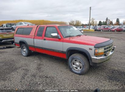 1996 DODGE DAKOTA Silver  Gasoline 1B7GG23X9TS679273 photo #1