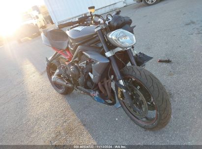 2014 TRIUMPH MOTORCYCLE STREET TRIPLE R Gray  Other SMTL03NE6ET626081 photo #1