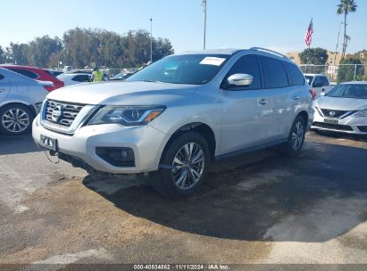 2019 NISSAN PATHFINDER SV Silver  Gasoline 5N1DR2MN2KC619480 photo #3