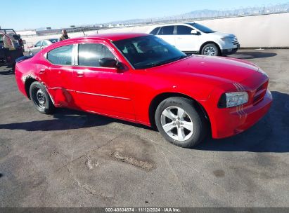 2008 DODGE CHARGER Red  Gasoline 2B3LA43GX8H199514 photo #1