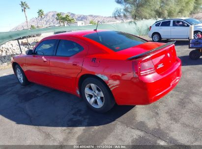 2008 DODGE CHARGER Red  Gasoline 2B3LA43GX8H199514 photo #4