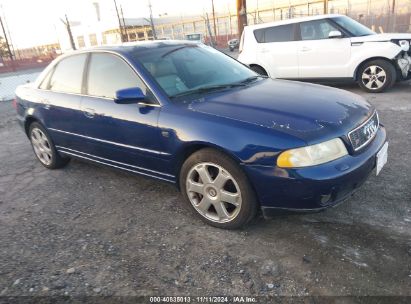 2000 AUDI S4 2.7T Blue  Gasoline WAUDD68D0YA045281 photo #1