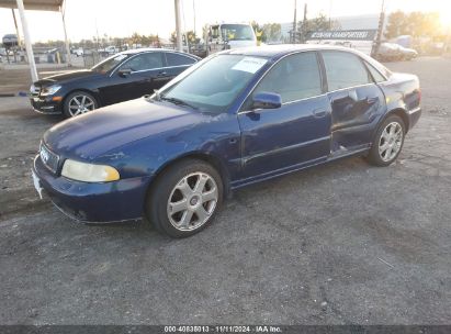 2000 AUDI S4 2.7T Blue  Gasoline WAUDD68D0YA045281 photo #3