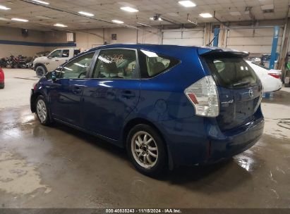 2012 TOYOTA PRIUS V TWO Blue  Hybrid JTDZN3EU0C3181349 photo #4