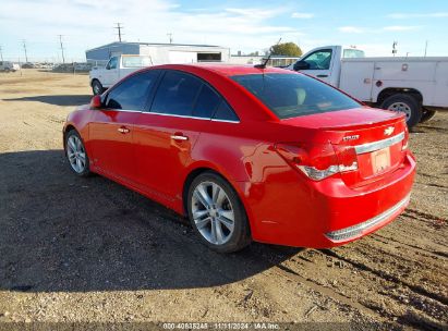 2012 CHEVROLET CRUZE LTZ Red  Gasoline 1G1PH5SC0C7178989 photo #4