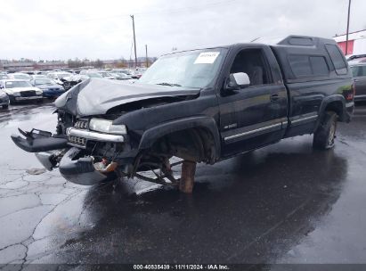 2000 CHEVROLET SILVERADO 1500 LS Black  Gasoline 1GCEK14T1YZ106541 photo #3