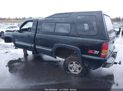 2000 CHEVROLET SILVERADO 1500 LS Black  Gasoline 1GCEK14T1YZ106541 photo #4