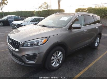 2016 KIA SORENTO 2.4L LX Gray  Gasoline 5XYPG4A34GG090249 photo #3