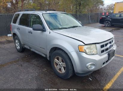 2009 FORD ESCAPE HYBRID LIMITED Silver  Hybrid 1FMCU49339KA99903 photo #1