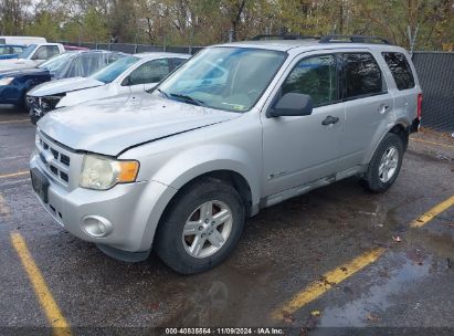 2009 FORD ESCAPE HYBRID LIMITED Silver  Hybrid 1FMCU49339KA99903 photo #3