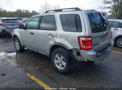 2009 FORD ESCAPE HYBRID LIMITED Silver  Hybrid 1FMCU49339KA99903 photo #4