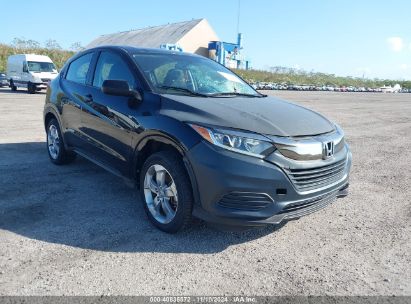 2019 HONDA HR-V LX Black  Gasoline 3CZRU5H35KG712164 photo #1