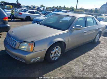 2002 CADILLAC DEVILLE STANDARD Gold  Gasoline 1G6KD54Y32U148832 photo #3