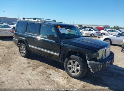 2006 JEEP COMMANDER LIMITED Black  Gasoline 1J8HH58N06C233773 photo #1