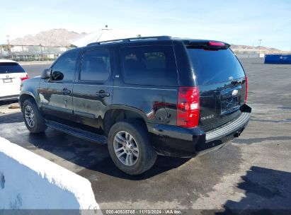 2008 CHEVROLET TAHOE LS Black  Flexible Fuel 1GNFC13078R163116 photo #4