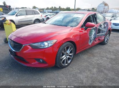 2015 MAZDA MAZDA6 I GRAND TOURING Red  Gasoline JM1GJ1W56F1202722 photo #3