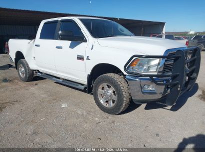 2010 DODGE RAM 3500 SLT White  Diesel 3D73Y3CL3AG124991 photo #1