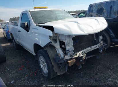 2019 CHEVROLET SILVERADO 1500 WORK TRUCK White  Gasoline 3GCNWAEHXKG288729 photo #1