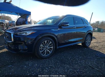 2023 INFINITI QX50 LUXE AWD Blue  Gasoline 3PCAJ5BB1PF108927 photo #3